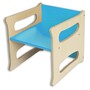 Rostoucí židle TETRA 3v1 pro mateřské školy (modrá)